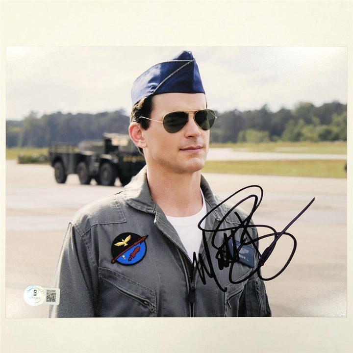 Matt Bomer signed Doom Patrol Negative Man 8x10 photo autograph Beckett BAS