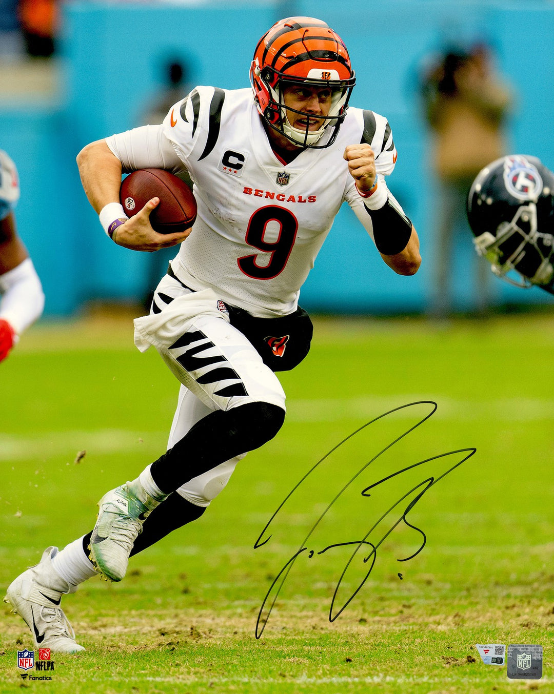 Joe Burrow Signed 16x20 Photo Cincinnati Bengals Fanatics Holo