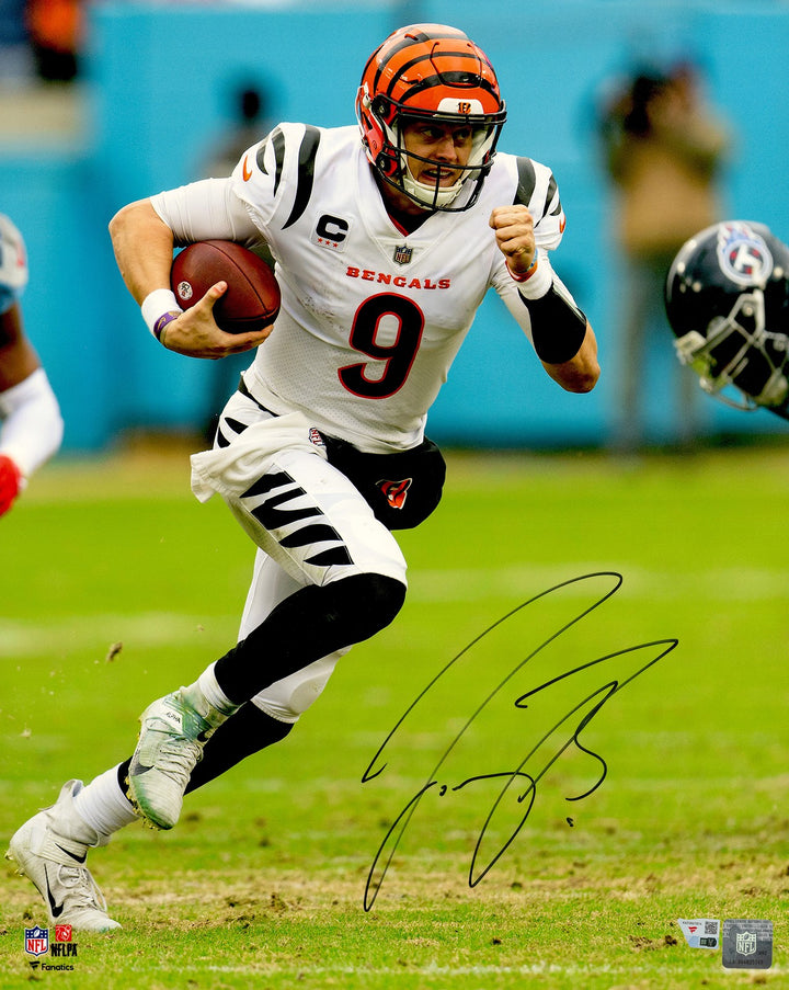 Joe Burrow Signed 16x20 Photo Cincinnati Bengals Fanatics Holo