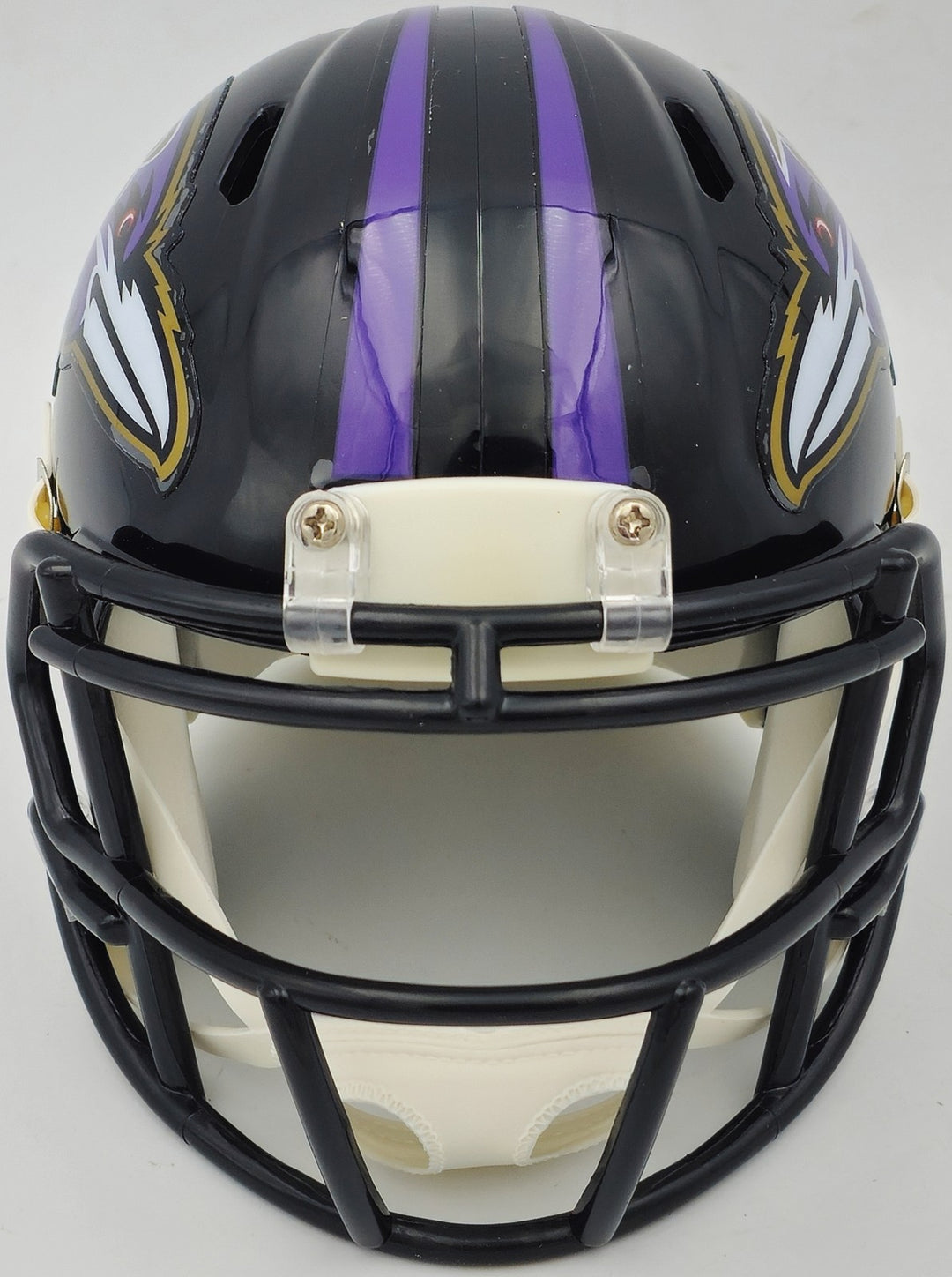 Rashod Bateman Signed Baltimore Ravens Black Speed Mini Helmet Beckett Witness