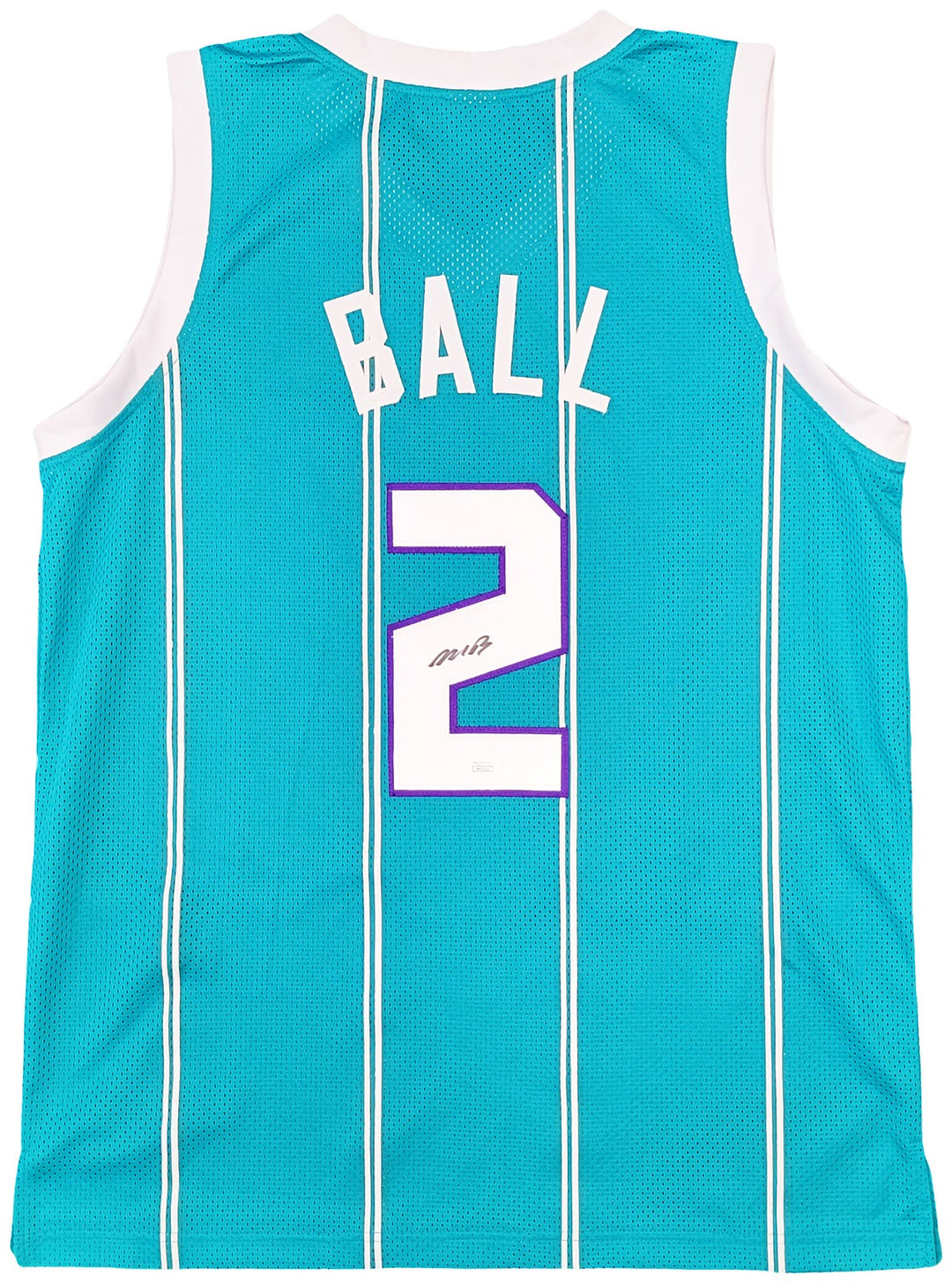 Charlotte Hornets LaMelo Ball Autographed Signed Teal Jersey JSA