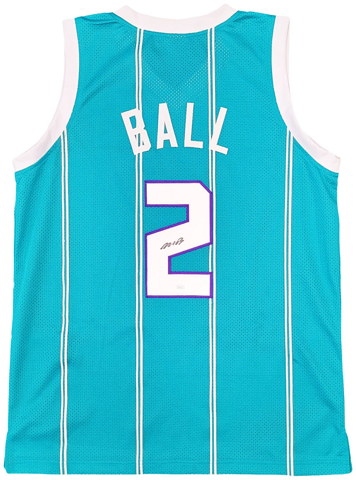 Charlotte Hornets LaMelo Ball Autographed Signed Teal Jersey JSA