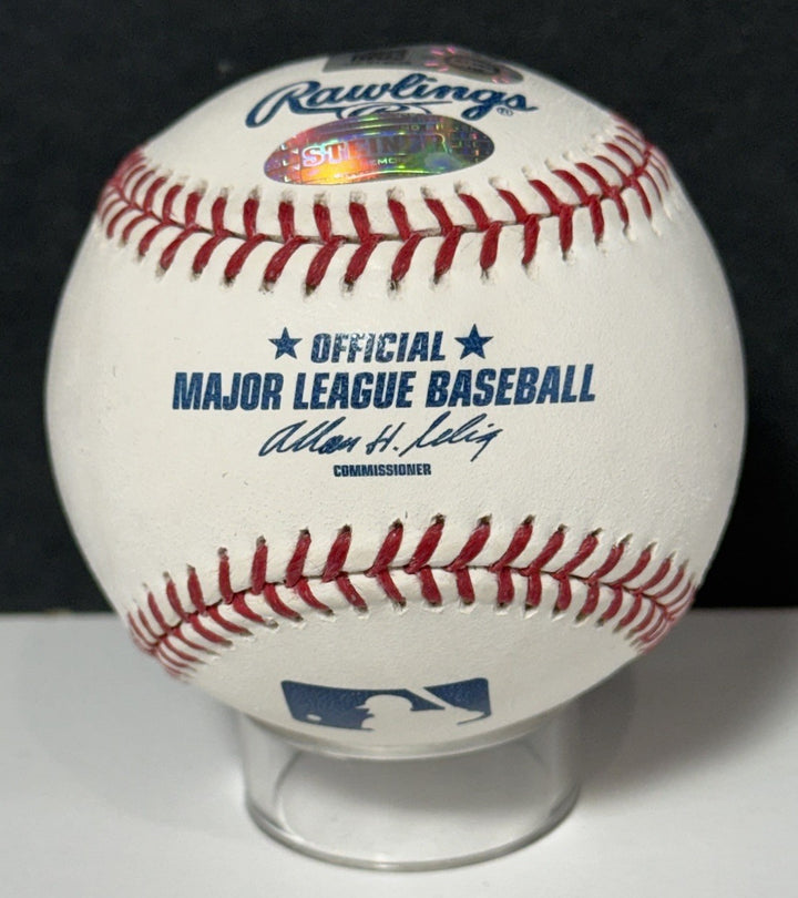 Brett Gardner Yankees Signed Official Baseball Auto Steiner & MLB Certified Coa