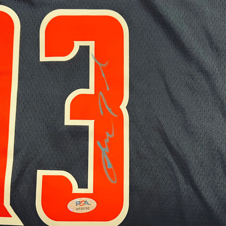 Jordan Poole Signed Jersey PSA Washington Wizards Autographed