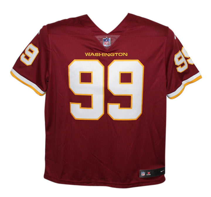 Chase Young Signed Washington Football Team Nike Limited L Jersey FAN 37107