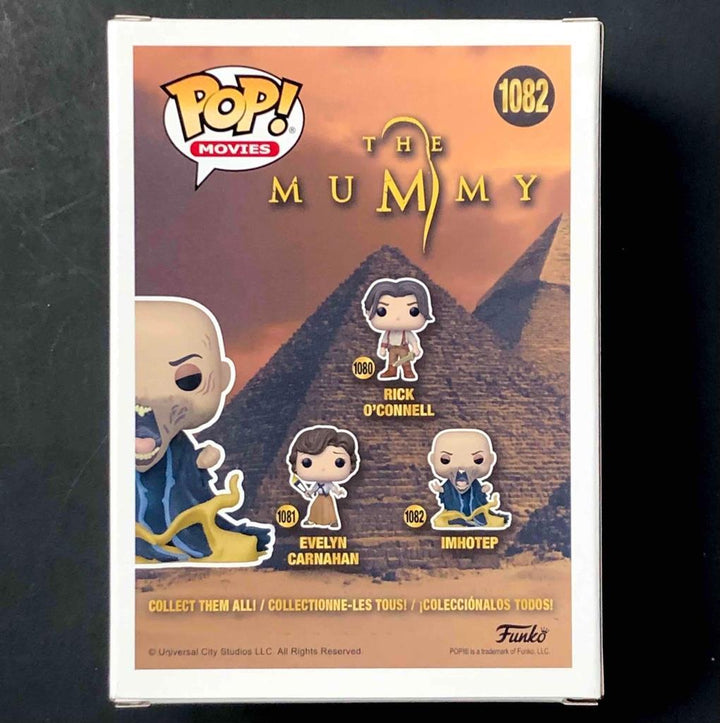 Arnold Vosloo autograph Imhotep signed "The Mummy" Funko Pop JSA COA Rare auto!