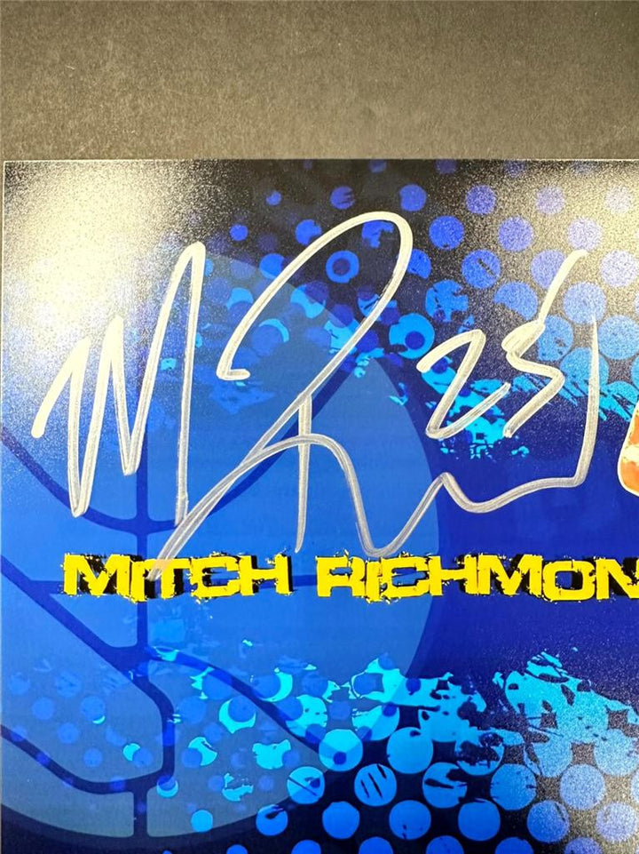 Mitch Richmond autograph signed Golden State Warriors 8x10 Photo ~ BAS Beckett