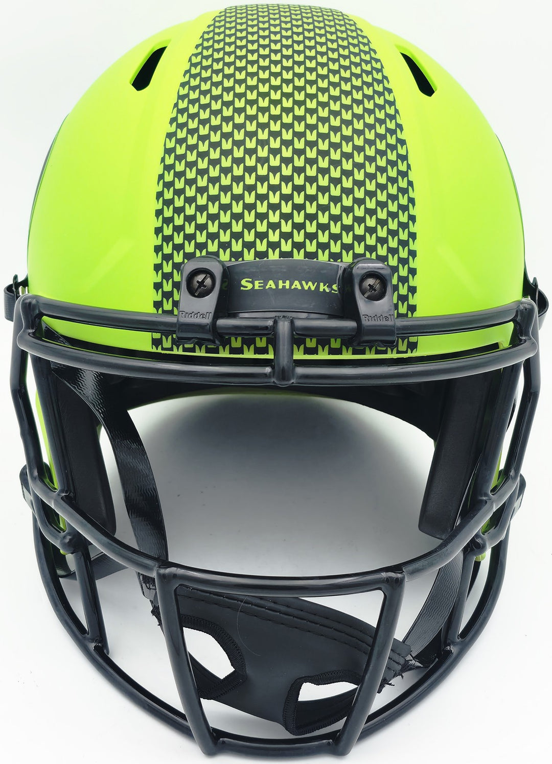Byron Murphy II Auto Seahawks Rave Green Full Size Speed Replica Helmet MCS Holo