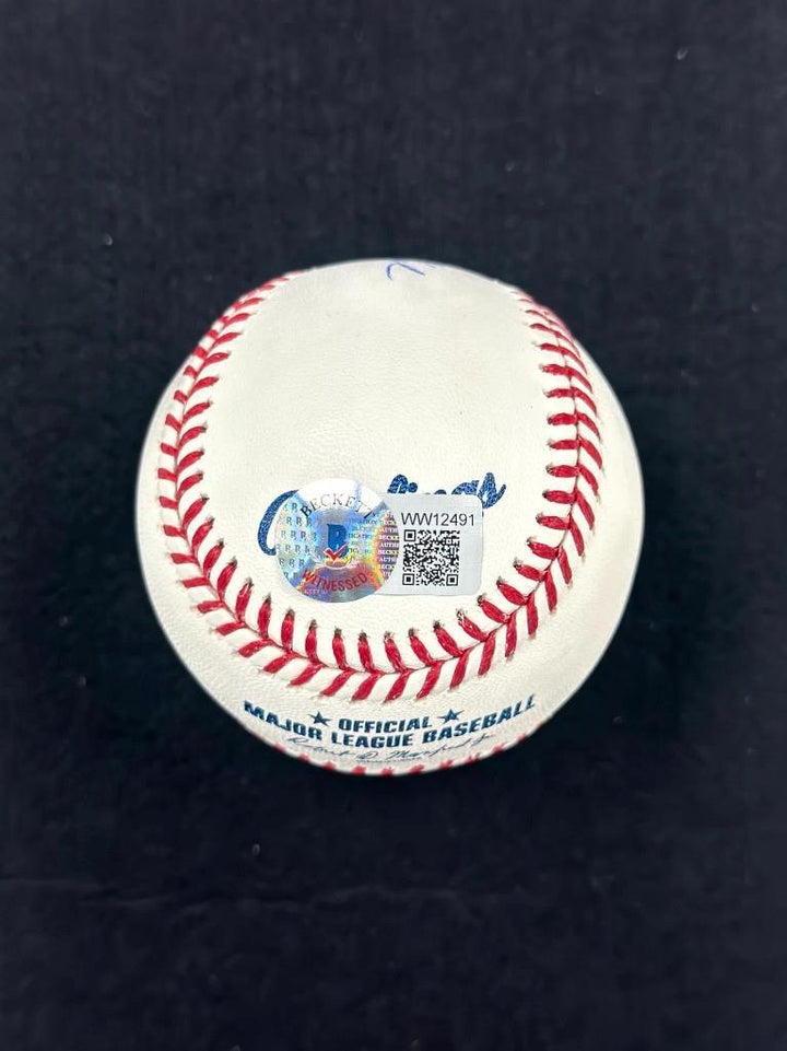 Bill "Mad Dog" Madlock signed MLB Baseball autograph ~ Beckett BAS Witness