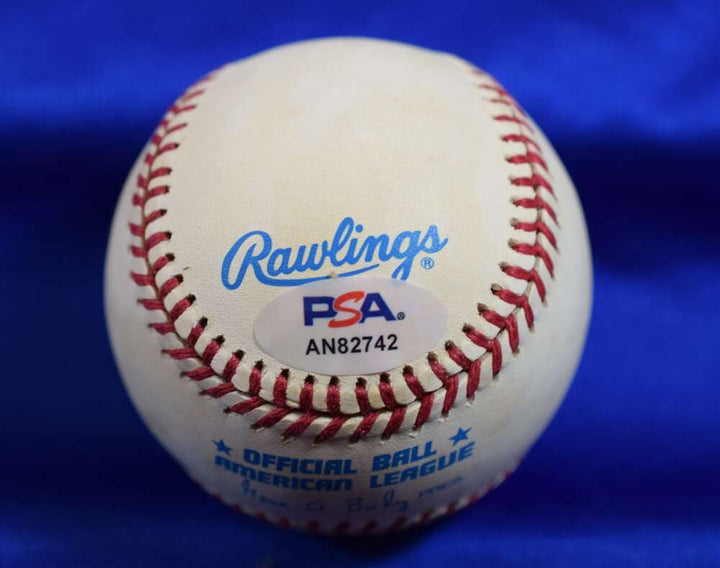 Yogi Berra PSA DNA Autograph American League Signed Baseball HOF 72