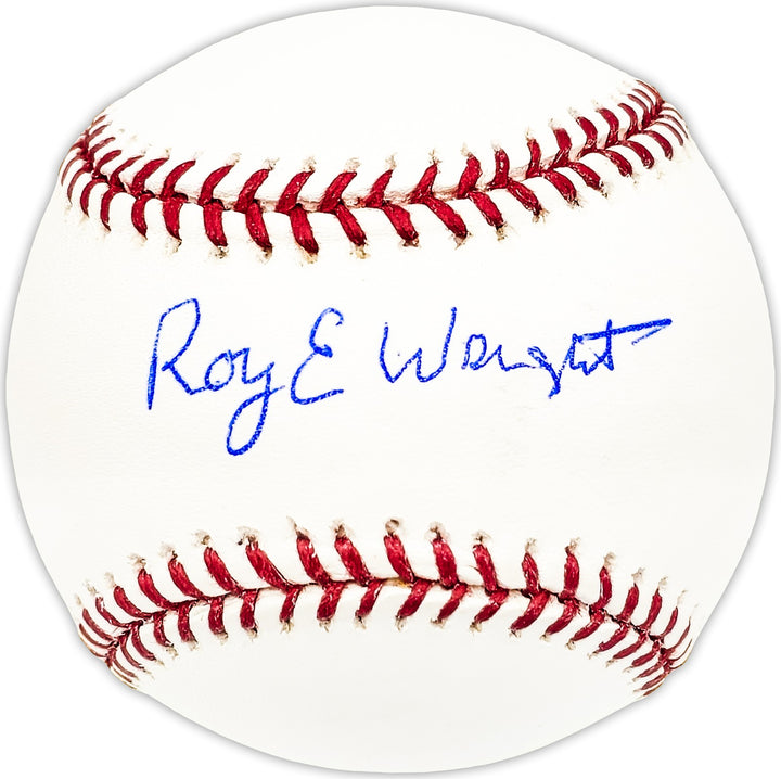 Roy Wright Signed Official MLB Baseball New York Giants Beckett BAS QR #BM25155