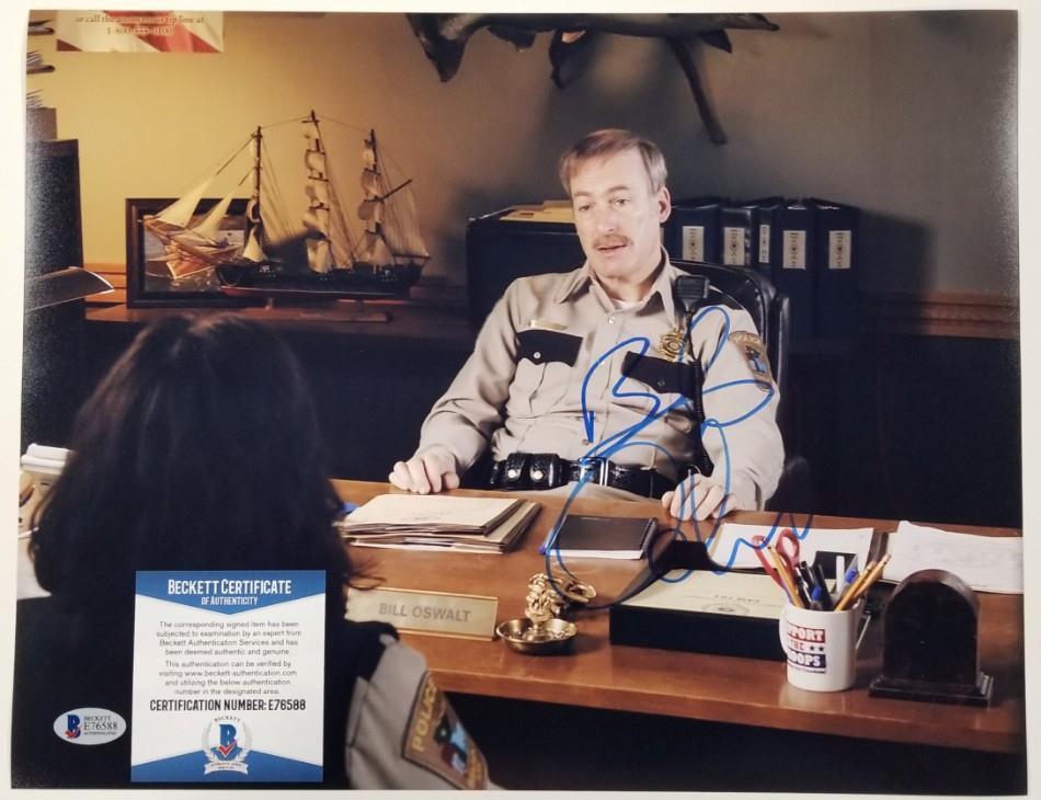 BOB ODENKIRK Signed 11x14 Photo #3 Fargo Actor Autograph~ Beckett BAS COA