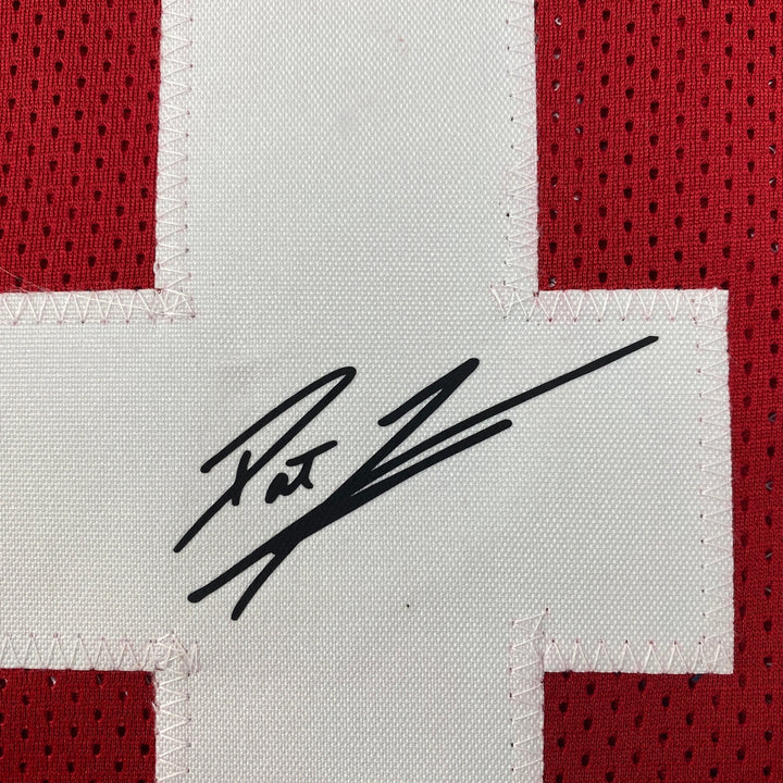 Facsimile Autographed Pat Tillman Arizona Red Reprint Laser Jersey Size Men's XL