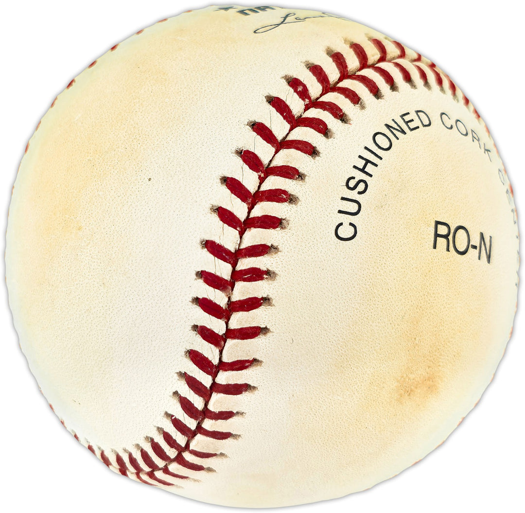Bob Murphy Autographed Official NL Baseball New York Mets Announcer JSA #H10003