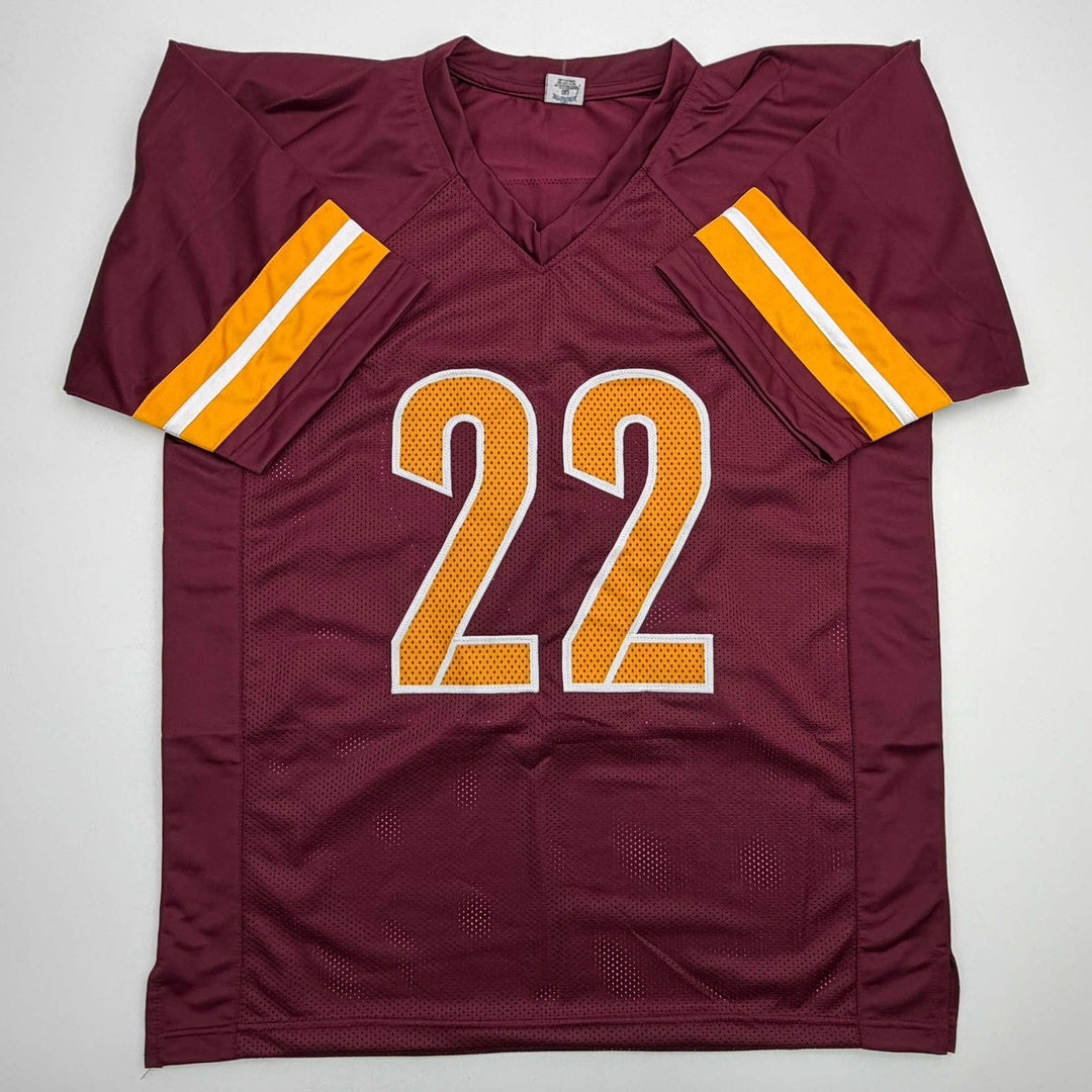 Autographed/Signed Bill Jacory Croskey-Merritt Washington Jersey BAS COA