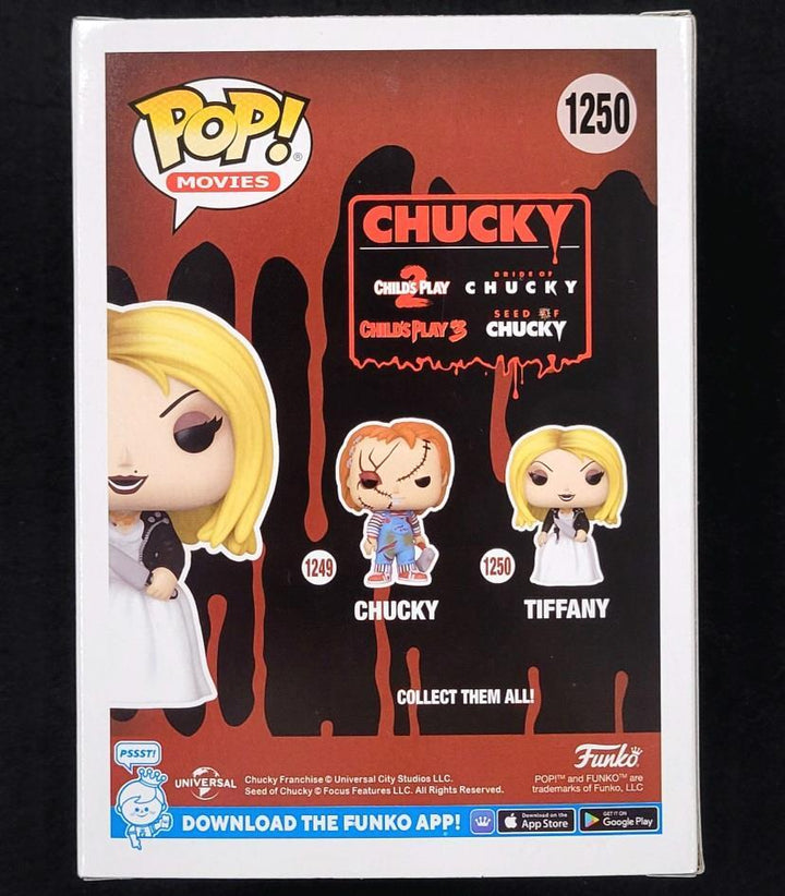 Jennifer Tilly signed Bride of Chucky Tiffany Funko Pop autograph ~ Beckett BAS