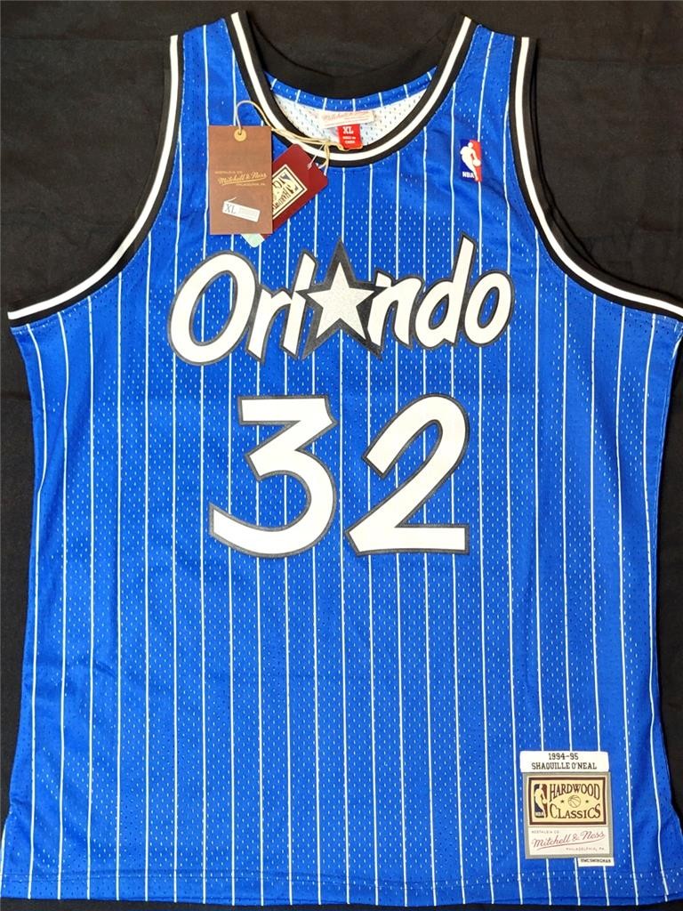 Shaquille O'Neal Shaq signed Mitchell & Ness 1994-95 Magic Jersey autograph PSA