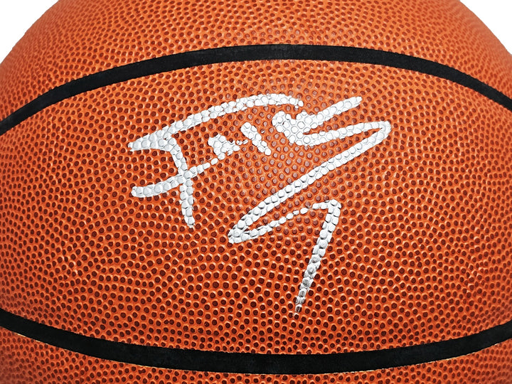 Tracy McGrady Auto Authentic Indoor Outdoor I/O Basketball Raptors Magic Beckett