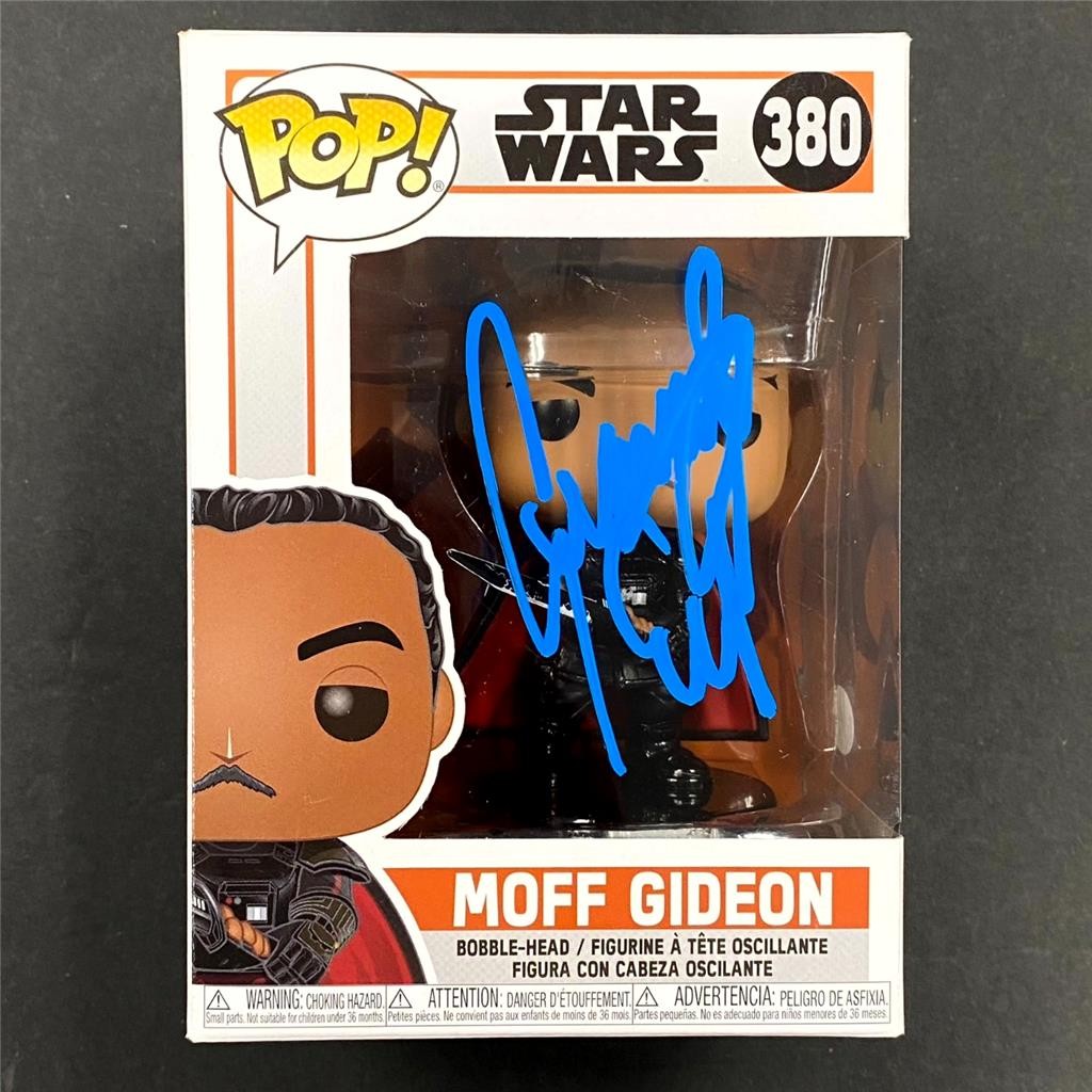 Giancarlo Esposito signed Moff Gideon Funko Pop! 380 Star Wars autograph ~ JSA