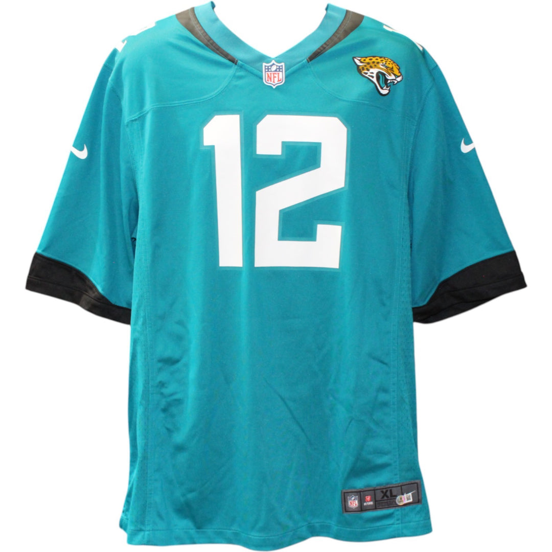 Travis Hunter Signed Jacksonville Jaguars Nike XL Jersey Beckett Witness 51415