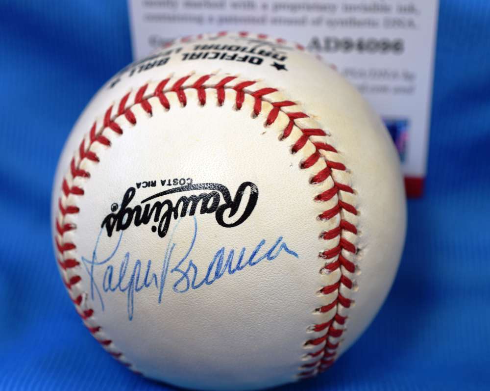 Ralph Branca Signed Psa Dna Coa National League Onl Baseball Authentic Autograph