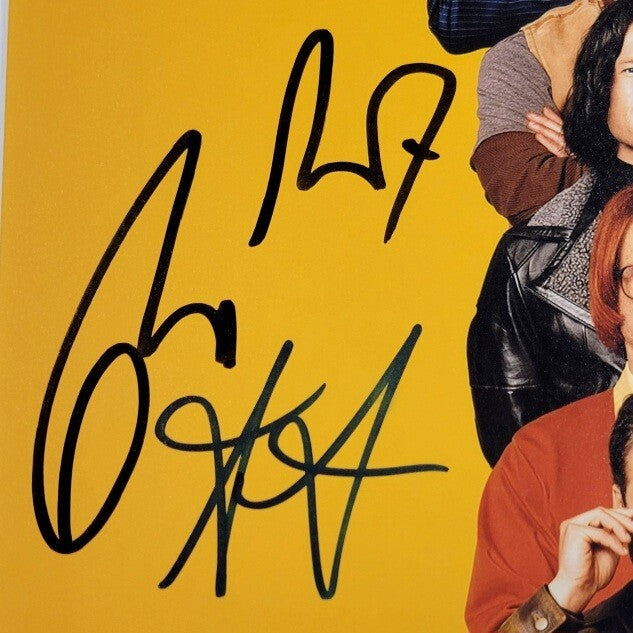 Hit Man cast (3) signed 12x18 photo Powell Arjona Linklater (A) ~ Beckett BAS