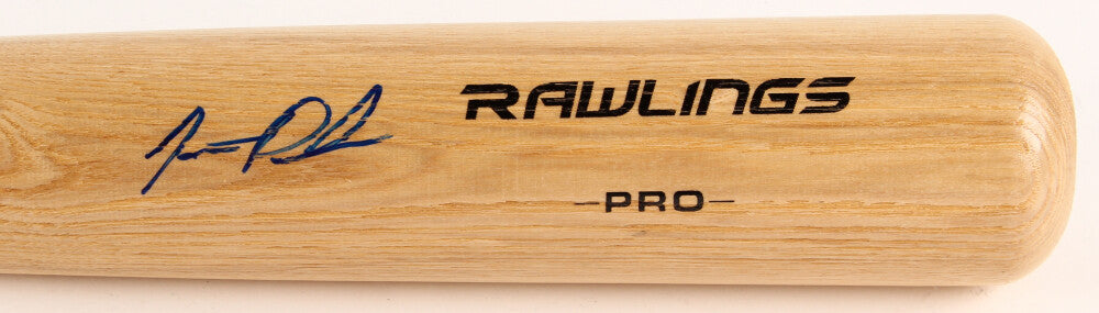 JARRETT PARKER SIGNED FULL SIZED RAWLINGS PRO BASEBALL BAT w/ PSA/DNA COA GIANTS