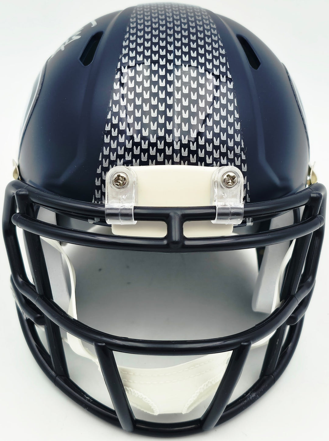 Jason Myers Signed Seahawks Blue Speed Mini Helmet MCS COA