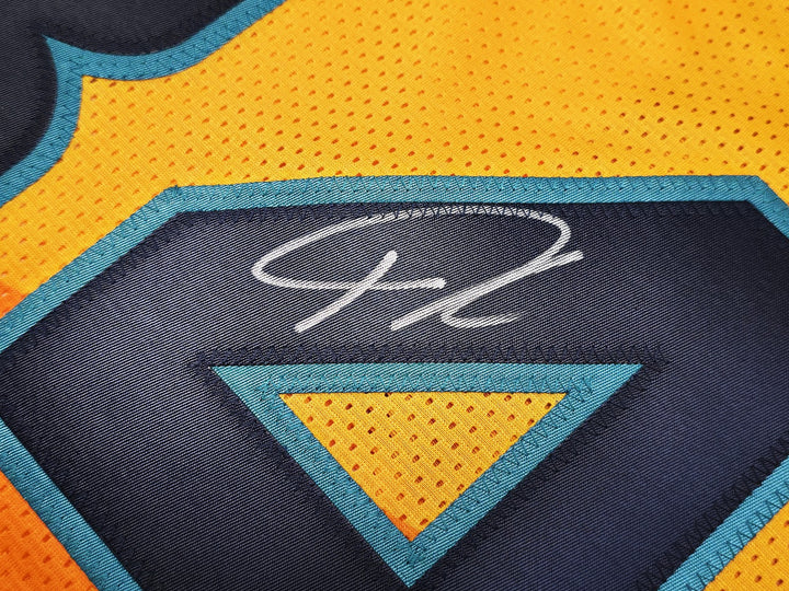 Team Greece Giannis Antetokounmpo Autographed Signed Yellow Jersey JSA