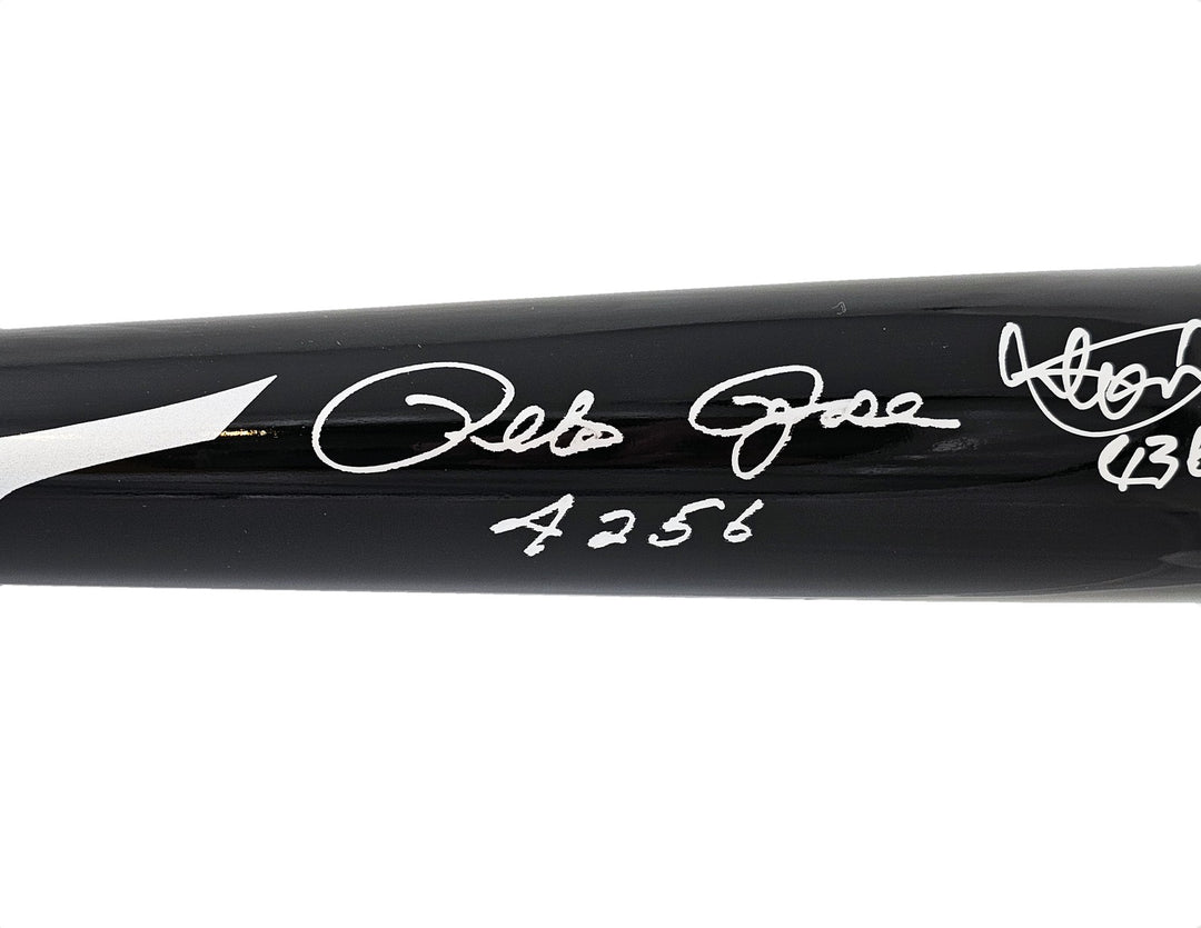 Ichiro Suzuki Pete Rose Auto Black Mizuno Player Model Bat Mariners Hits PR Holo