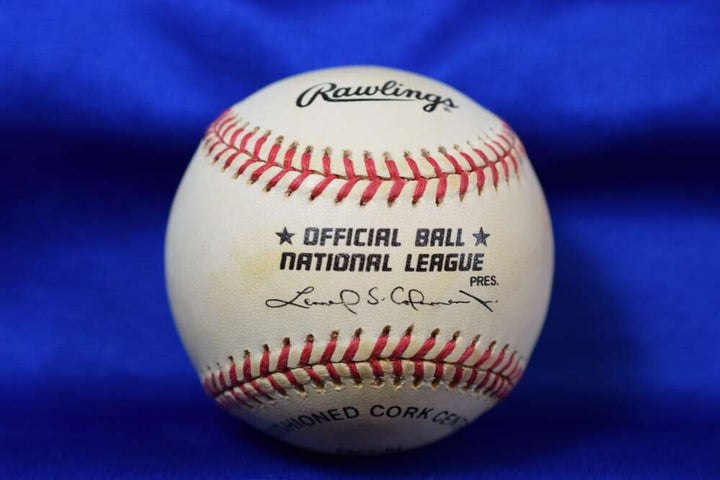 Joe Morgan Upper Deck COA Autograph National League ONL Signed Baseball HOF 90