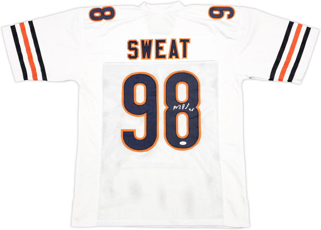 Chicago Bears Montez Sweat Autographed Signed White Jersey JSA