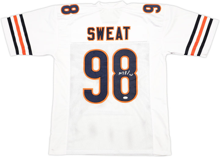Chicago Bears Montez Sweat Autographed Signed White Jersey JSA