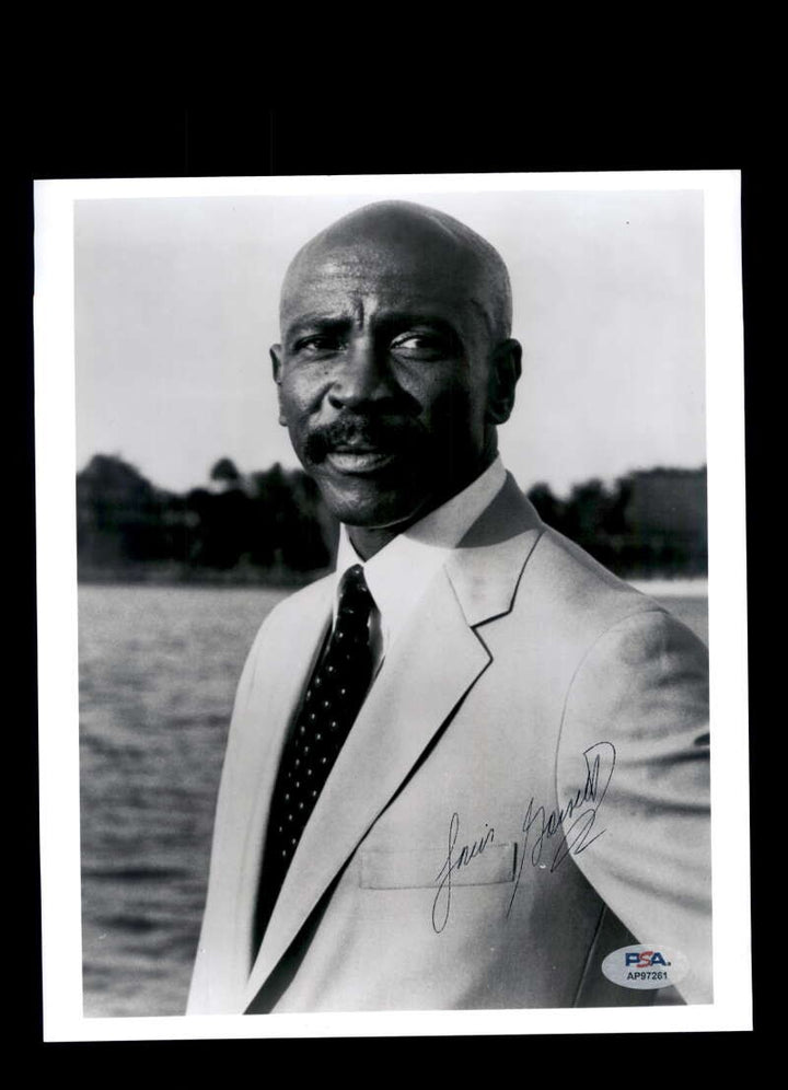 Lou Gossett PSA DNA Coa Signed 8x10 Photo Autograph