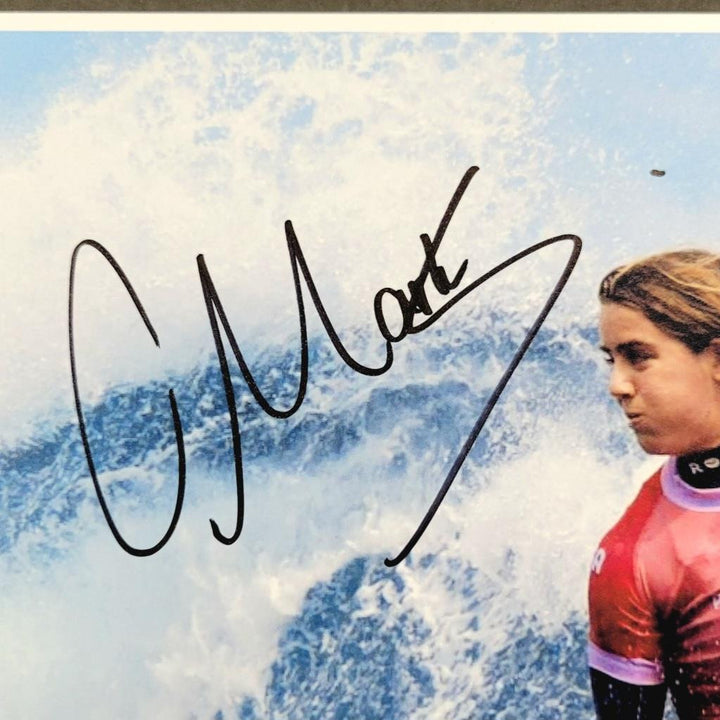 Caroline Marks signed 8x10 Photo USA Olympics Gold Surfer autograph~ Beckett BAS