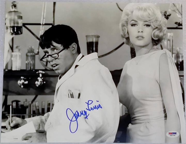 Jerry Lewis autograph signed The Nutty Professor 11x14 Photo PSA/DNA COA Auto