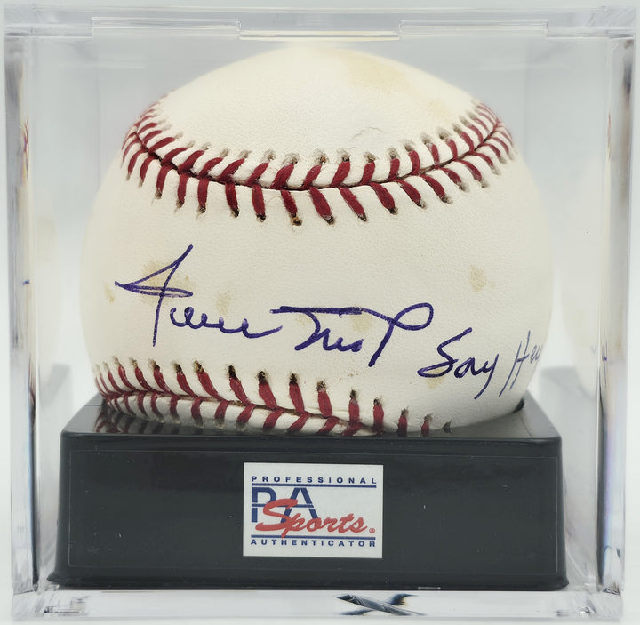 Willie Mays Auto MLB Baseball Giants PSA 10 Sig 10 Say Hey Toned PSA/DNA 1437205