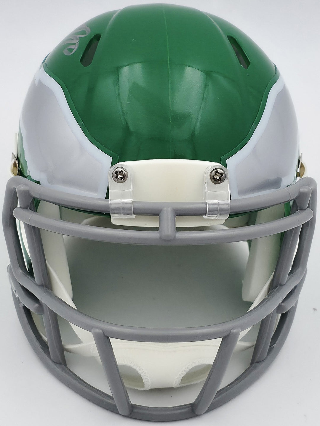 DeSean Jackson Auto Eagles 2023 Alternate Kelly Green Speed Mini Helmet Beckett