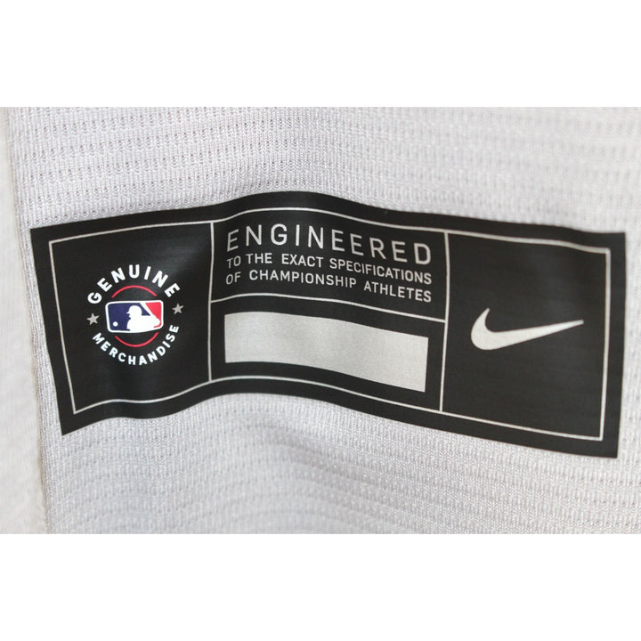 David Ortiz Signed Boston Red Sox Nike Gray Replica sz L Jersey Beckett 51168