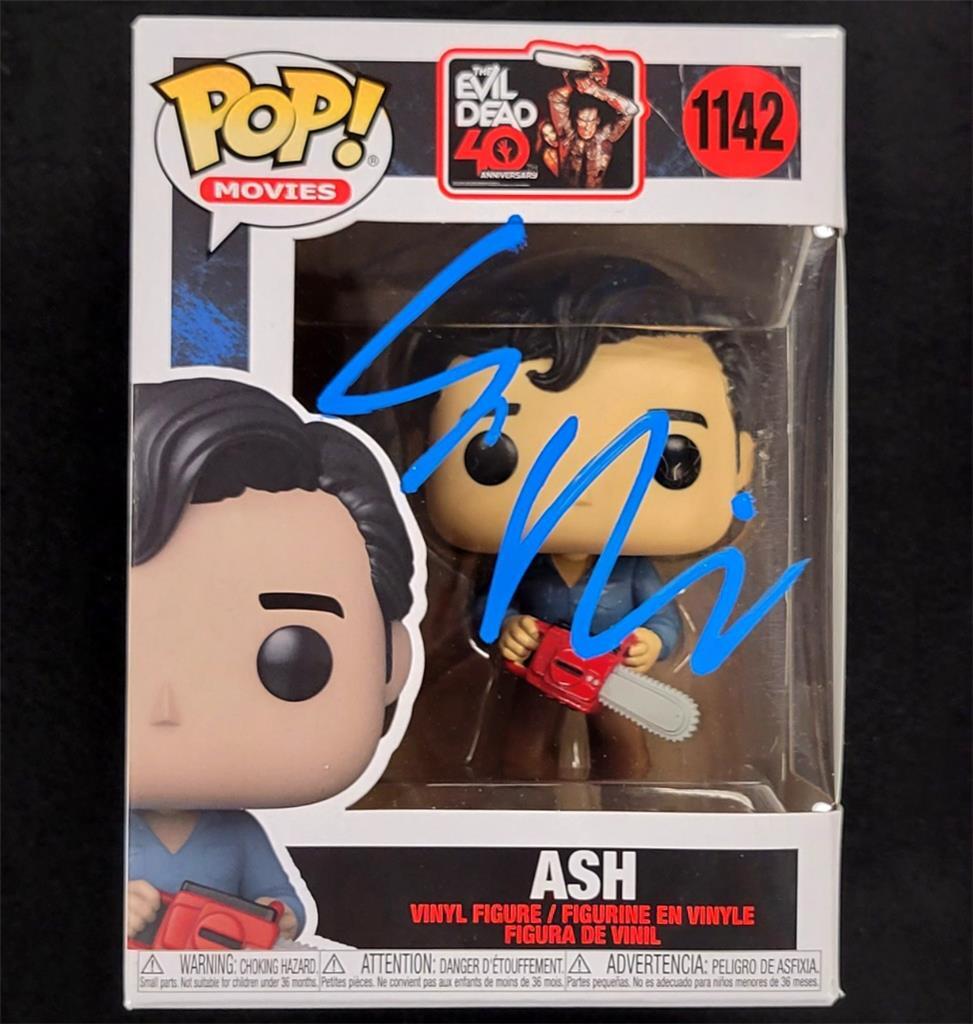 Sam Raimi signed Ash Evil Dead Funko Pop! autograph ~ Beckett BAS