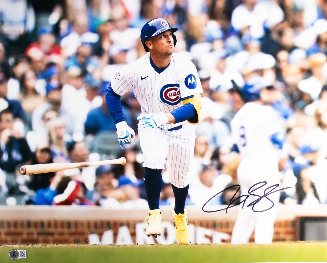Alex Bregman Signed 16x20 Chicago Cubs Photo BAS