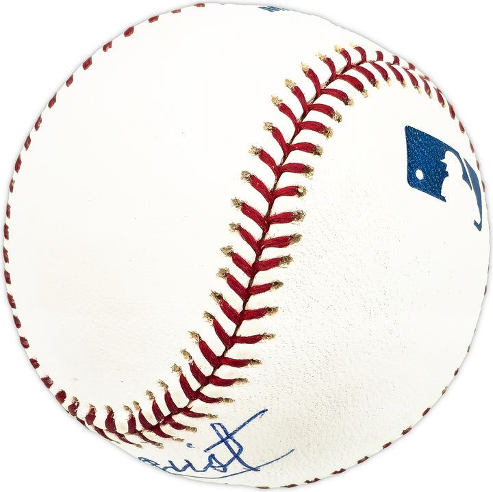 Kal Segrist Signed MLB Baseball New York Yankees "52 Yankees" Beckett #BM17859
