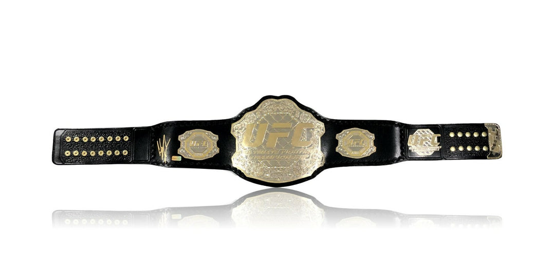 Donald Cowboy Cerrone Signed UFC Belt COA Inscriptagraphs Autograph Memorabilia
