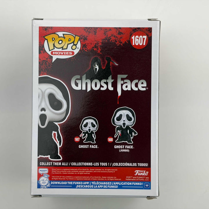 Autographed/Signed Skeet Ulrich Billy Ghostface Scream Funko Pop #1607 JSA COA