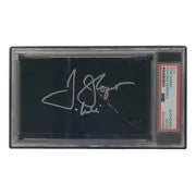 Tom Wompat Signed Slabbed Dukes Of Hazard Cut Signature PSA/DNA 85076489