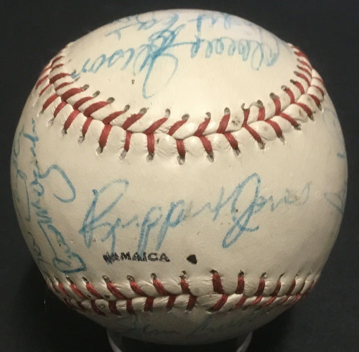 1979 Mariners Red Sox signed baseball 14 auto Bill Mazeroski Jonny Pesky COA