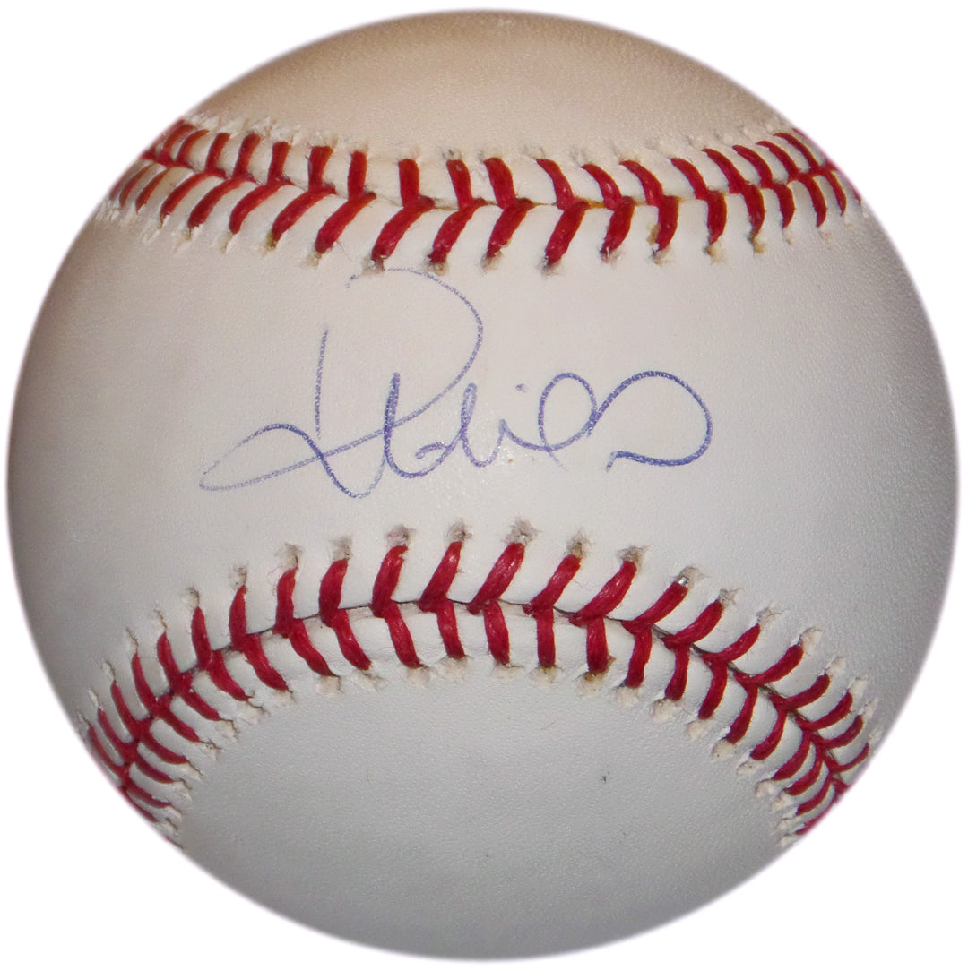 KOYIE HILL SIGNED OML BASEBALL DODGERS AZ DIAMONDBACKS CHICAGO CUBS MARLINS AUTO