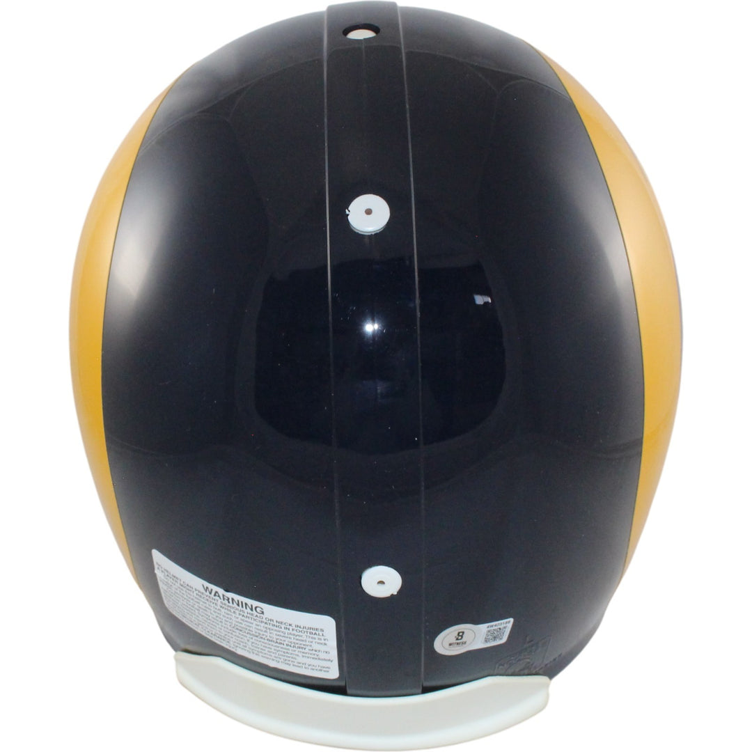 Davante Adams Autographed St Louis Rams Authentic VSR4 TB Helmet Beckett W 55050