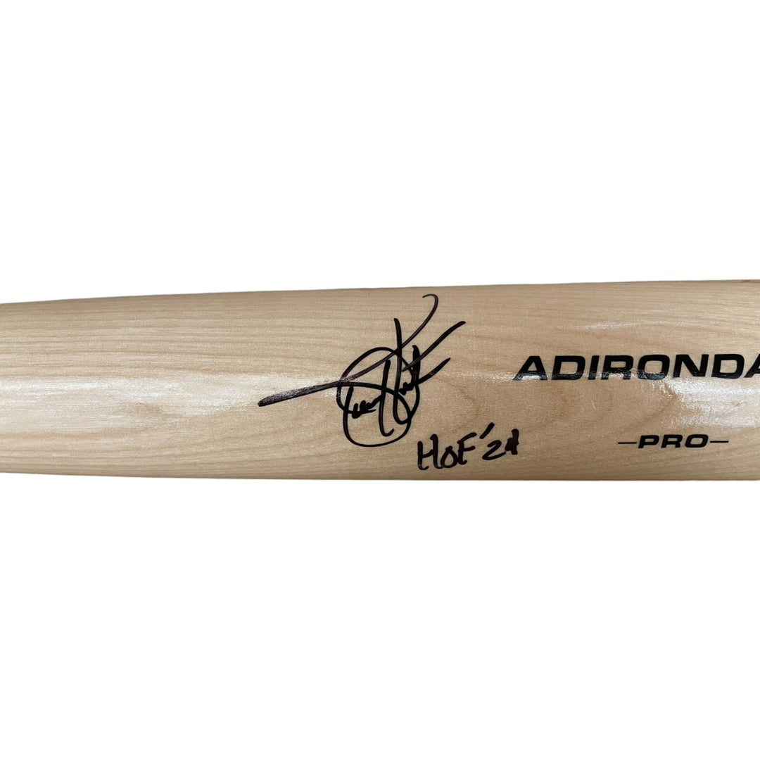 Todd Helton Autographed/Signed Colorado Rockies Blonde Baseball Bat TRI 47410