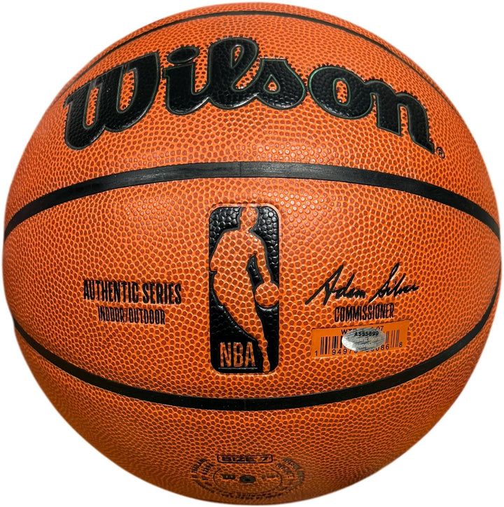 Derrick Coleman signed Wilson NBA I/O Basketball w/ ROY 91- Schwartz